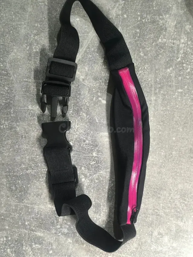 Riñonera Deportiva Expandible Rosa Ajustable - foto 3