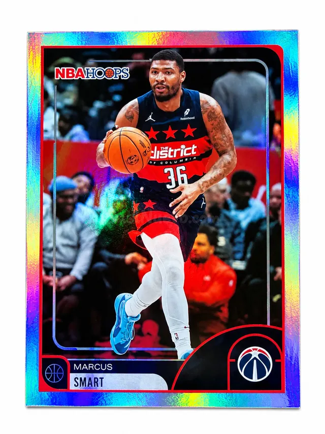 Tarjeta Marcus Smart NBA Hoops Topps #22 Holográfica 2026