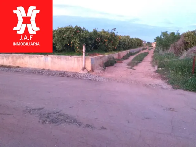 PARCELA RUSTICA A LA VENTA EN MONCADA. ZONA PARTIDA DE LA CO