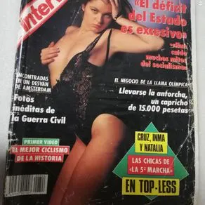 REVISTA INTERVIU N.º 847 - 1992 - Portada: Cruz, Inma y Nata