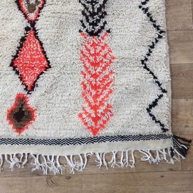 Alfombra bereber marroquí Azilal artesanal – 267 × 145 cm - foto 5
