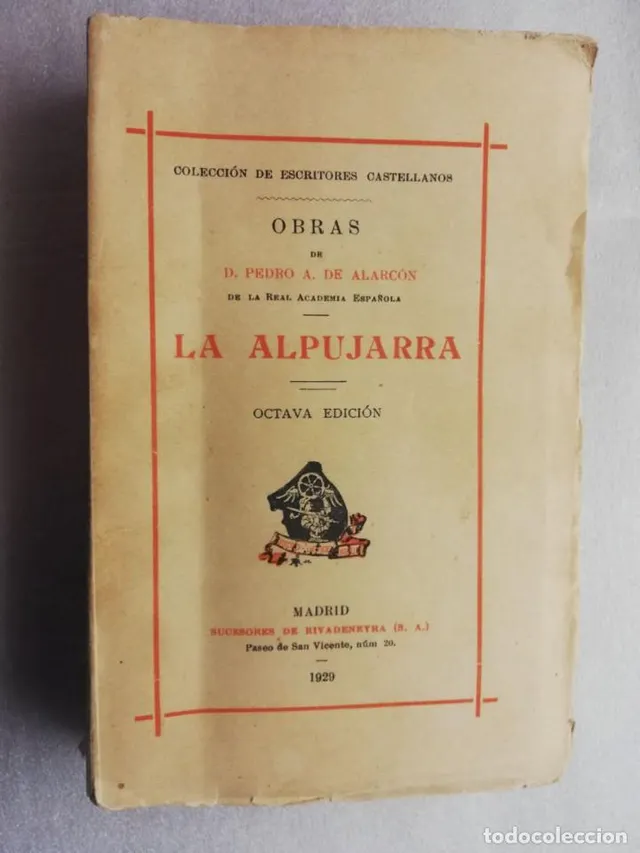 LA ALPUJARRA- OCTAVA EDICIÓN--MADRID- 1929- SUCESORES DE RIV