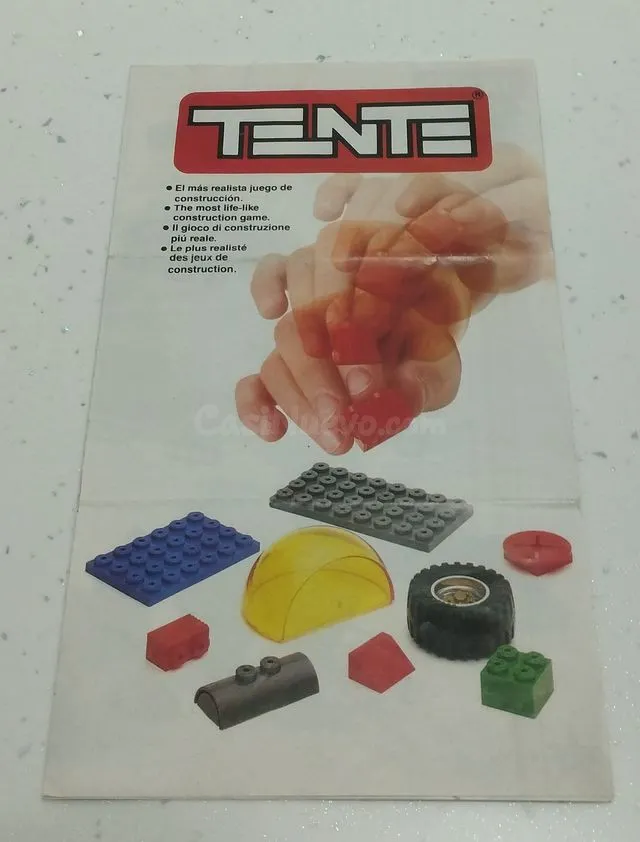CATÁLOGO DE JUGUETES TENTE DE EXIN 1988