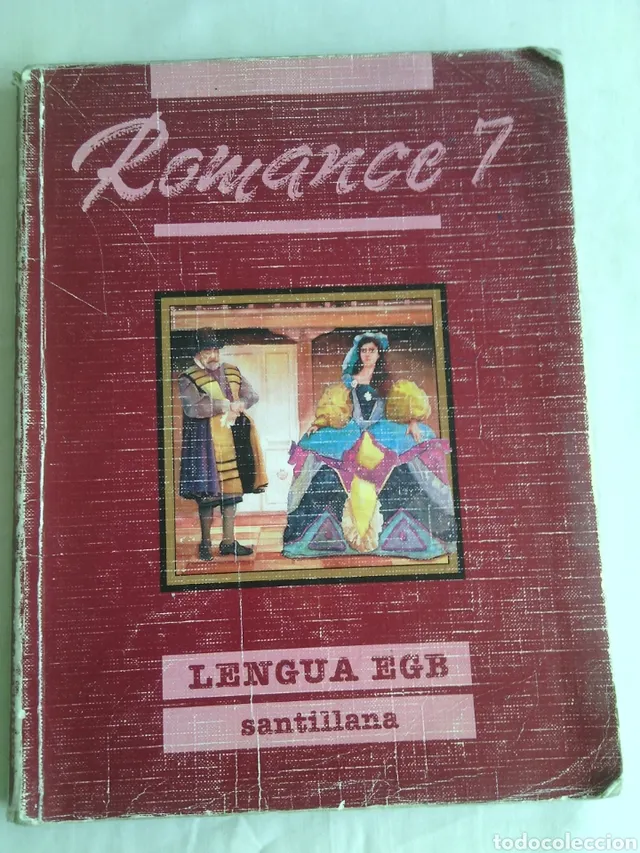 ROMANCE 7 LENGUA EGB SANTILLANA 1990