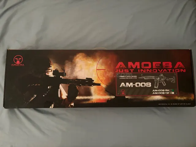 Amoeba AM-008 BK M4 AEG + Caja y Accesorios - foto 3