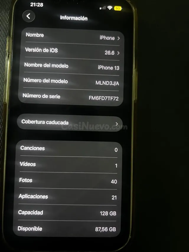 iPhone 13 128GB Starlight - ¡Listo para usar! - foto 4