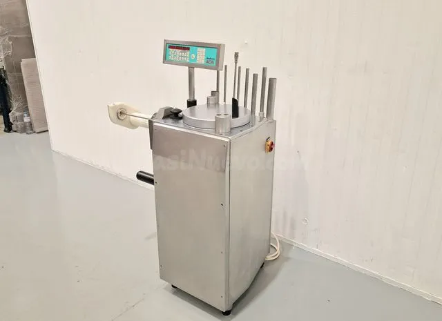 Embutidora industrial pistón 40L acero inoxidable España