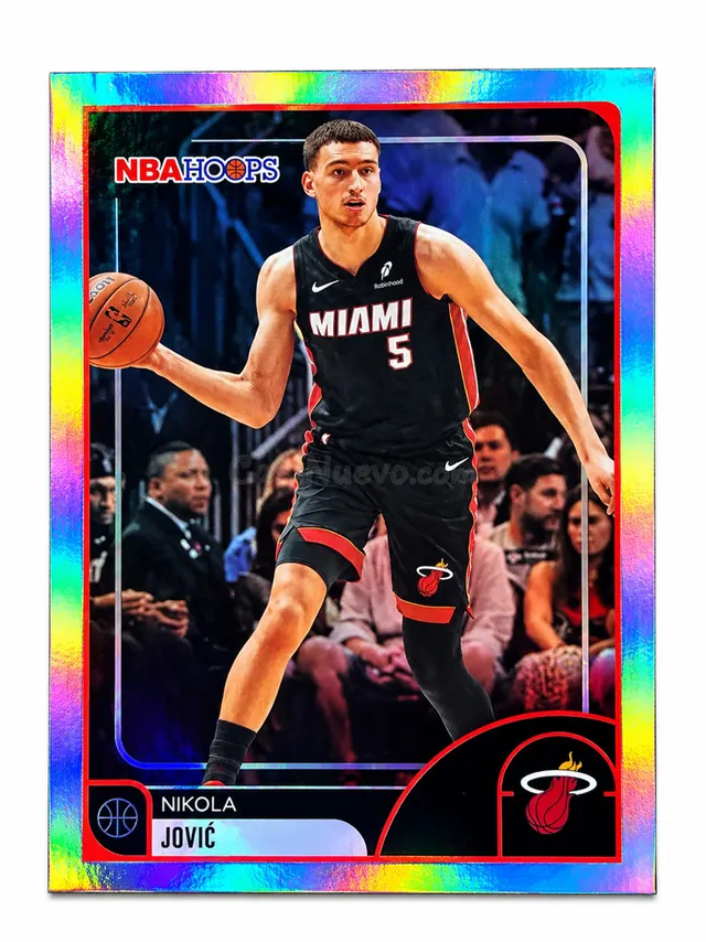 Tarjetas Nicolás Jovic Topps NBA Hoops