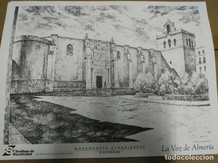LOTE DE LAMINAS MONUMENTOS DE ALMERIA