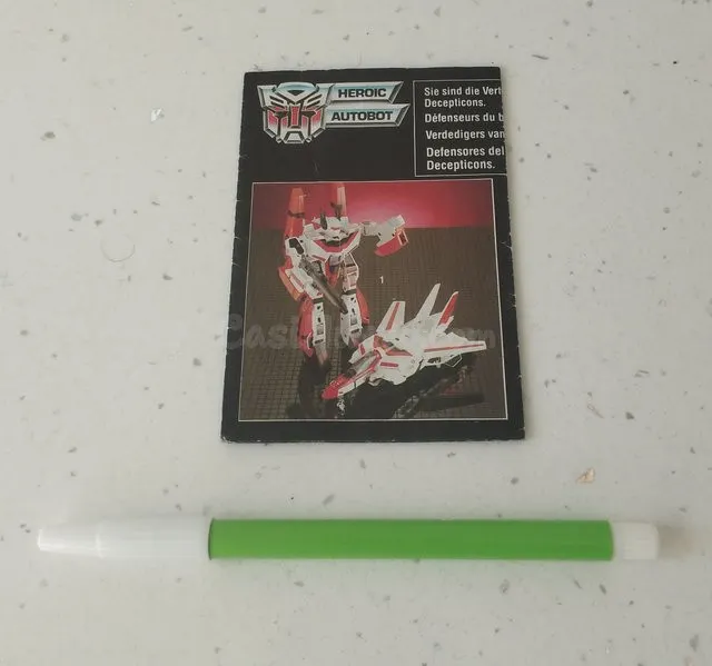 Catálogo Transformers GI Hasbro Años 80