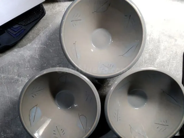 3 Cuencos con Hojas - foto 4