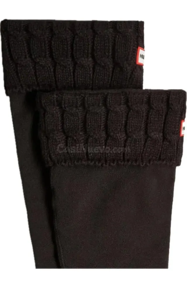 Hunter Calcetines Largos de Coletas Negro 39-42 - foto 3
