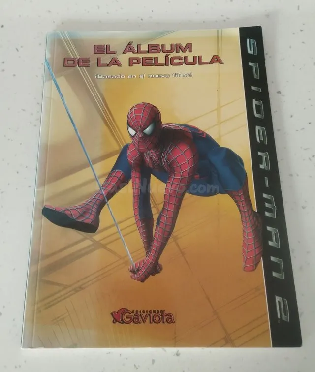 Álbum oficial Spider-Man 2 película Cádiz, edición coleccion