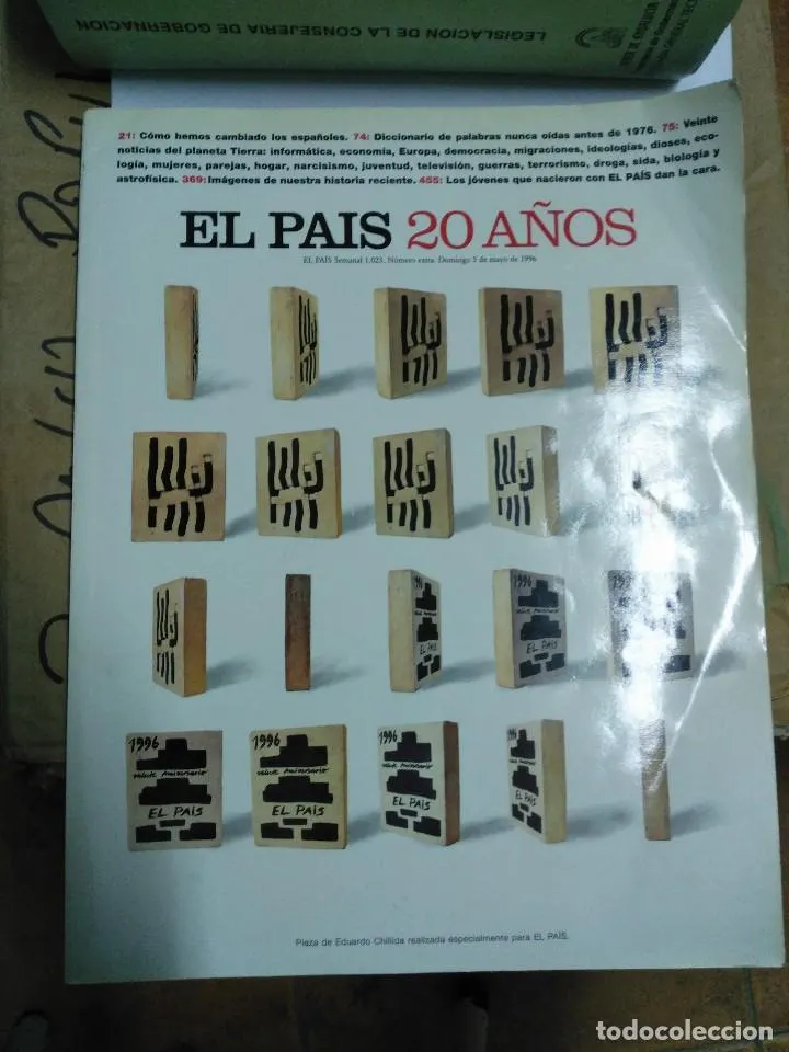 ESPECIAL EL PAIS 20 AÑOS