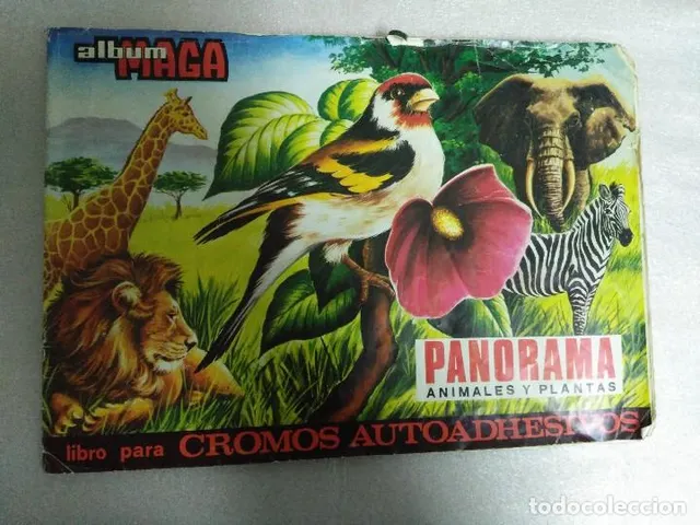 PANORAMA ANIMALES Y PLANTAS. ALBUM MAGA