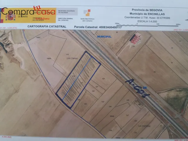 VENTA.-.SUELO INDUSTRIAL EN ENCINILLAS.-.25.000 METROS