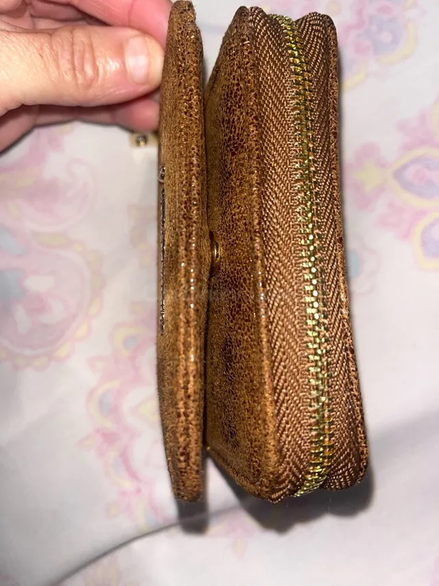 Cartera Monedero Stradivarius Marrón - foto 3