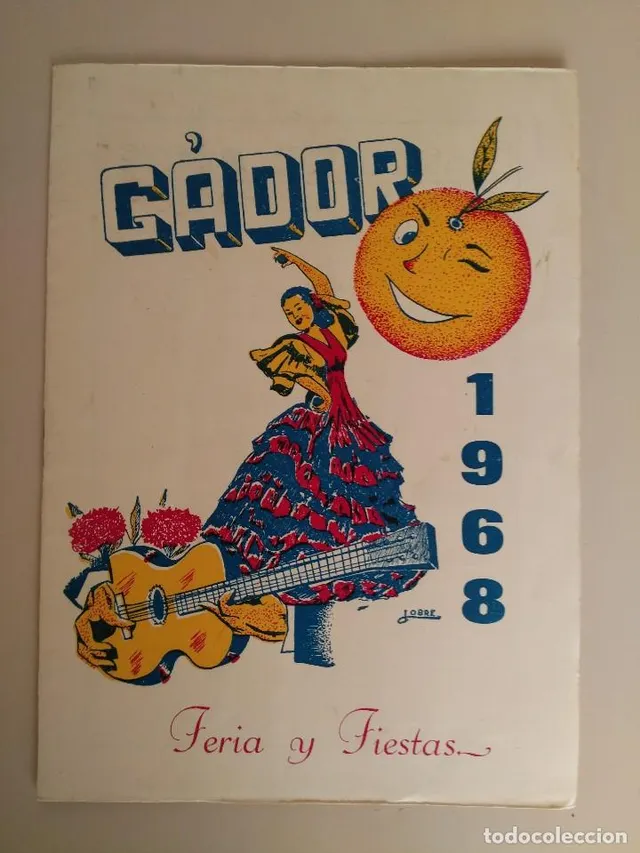 1968 PROGRAMA FERIA Y FIESTAS HONOR SANTISIMA VIRGEN DEL ROS