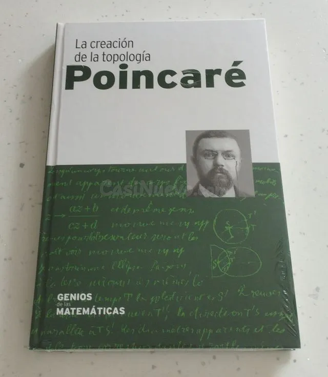 GENIOS DE LAS MATEMÁTICAS POINCARÉ RBA, PRECINTADA