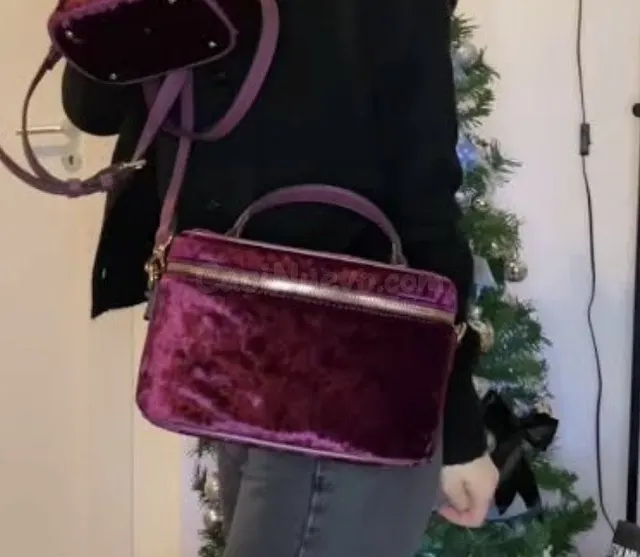 Bolsa de mano Electra Lamborghini rosa - foto 5