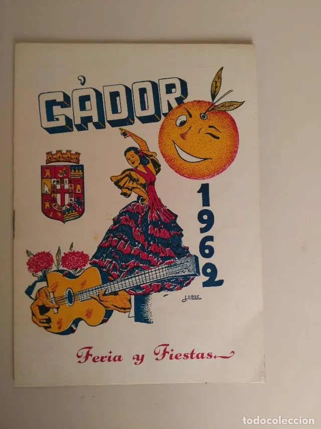 1962 PROGRAMA FERIA Y FIESTAS HONOR SANTISIMA VIRGEN DEL ROS