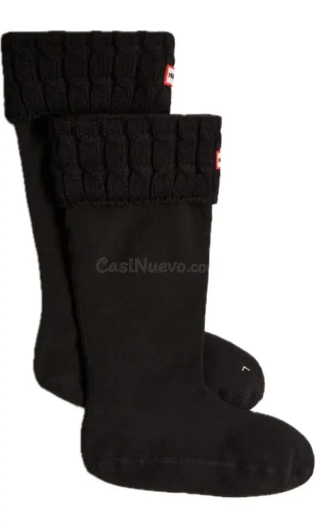 Hunter Calcetines Largos de Coletas Negro 39-42 - foto 4
