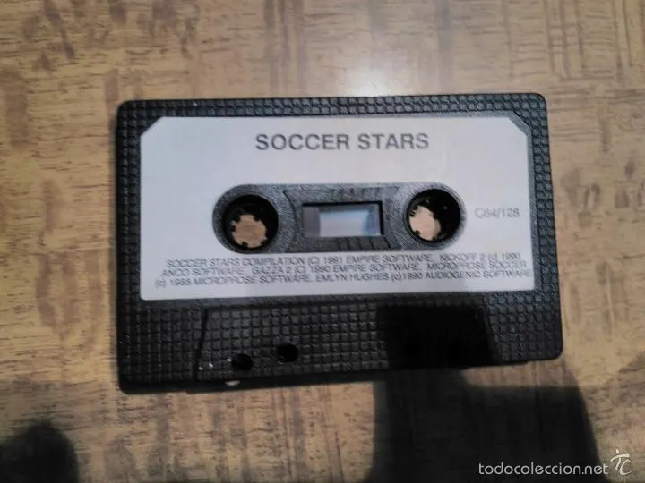 SOCCER STAR - COMMODORE 64 CINTA