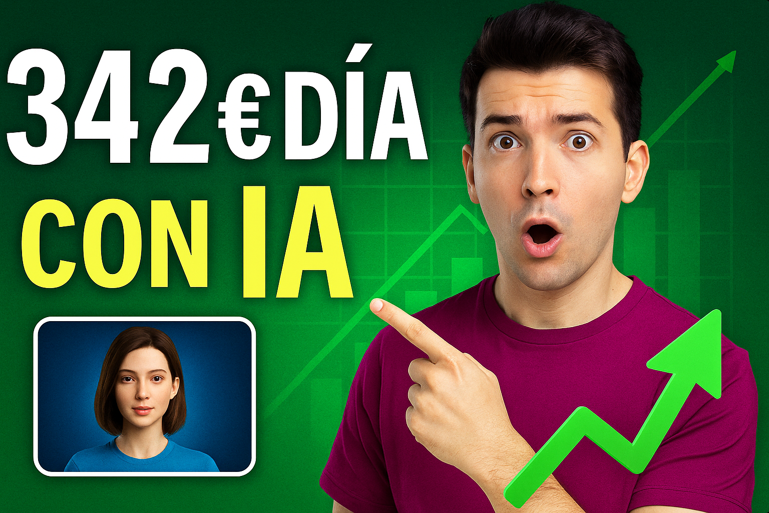 Gana 342 al Da con IA