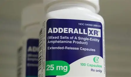 Capsulas Adderall XR 25 mg