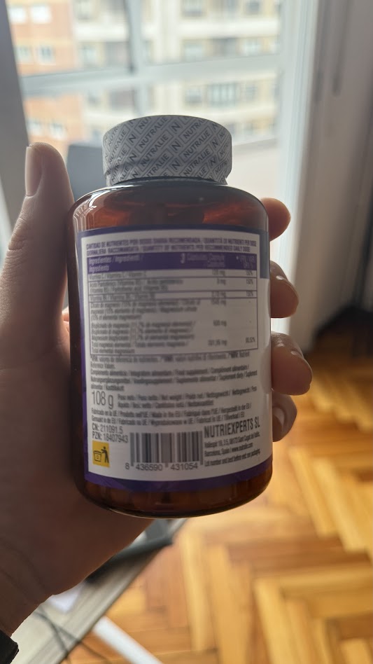 Suplemento Nutricional en Frasco