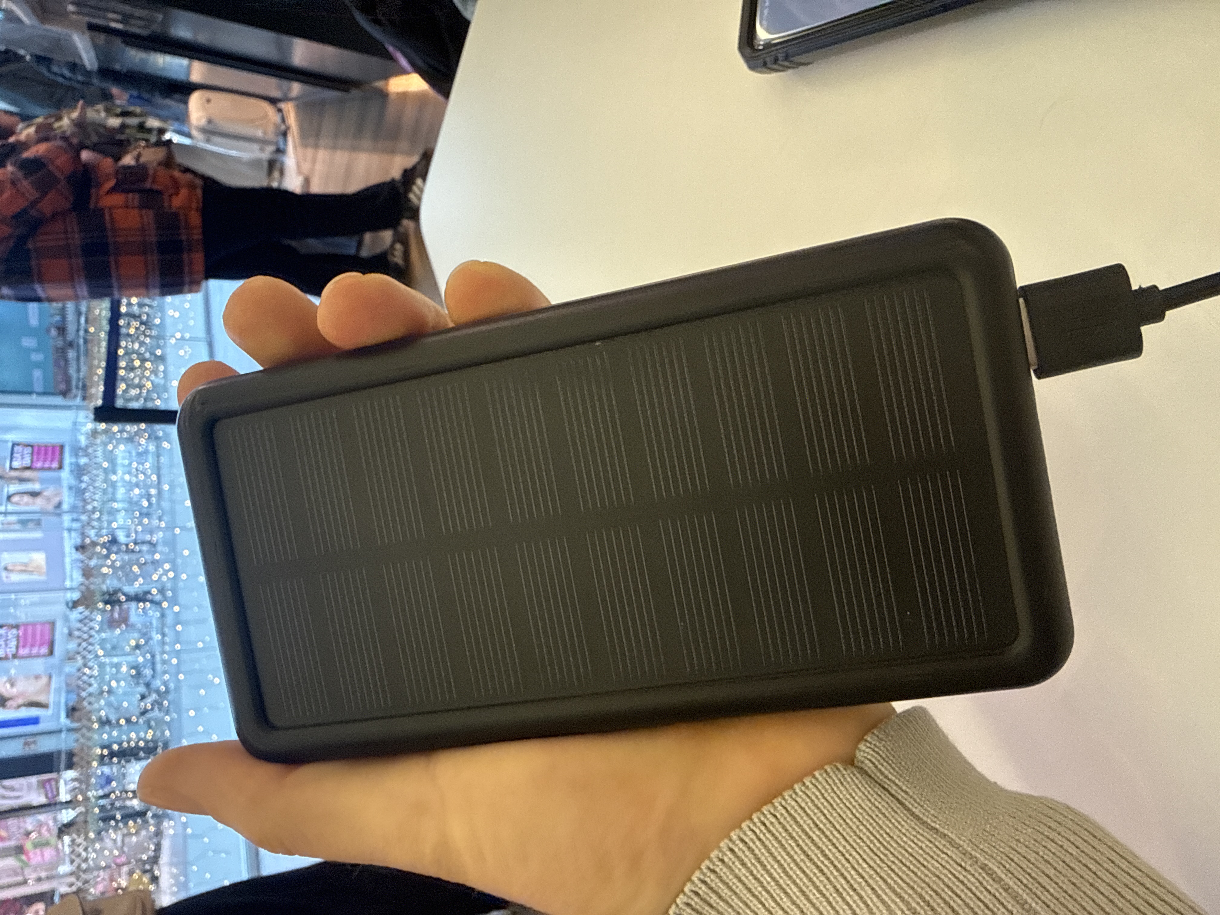 Cargador Solar Portátil