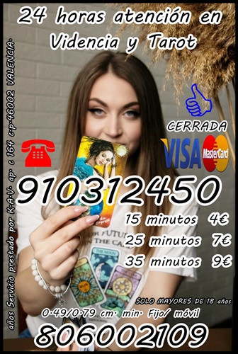 atención 24 horas Servicios de Videncia y Tarot