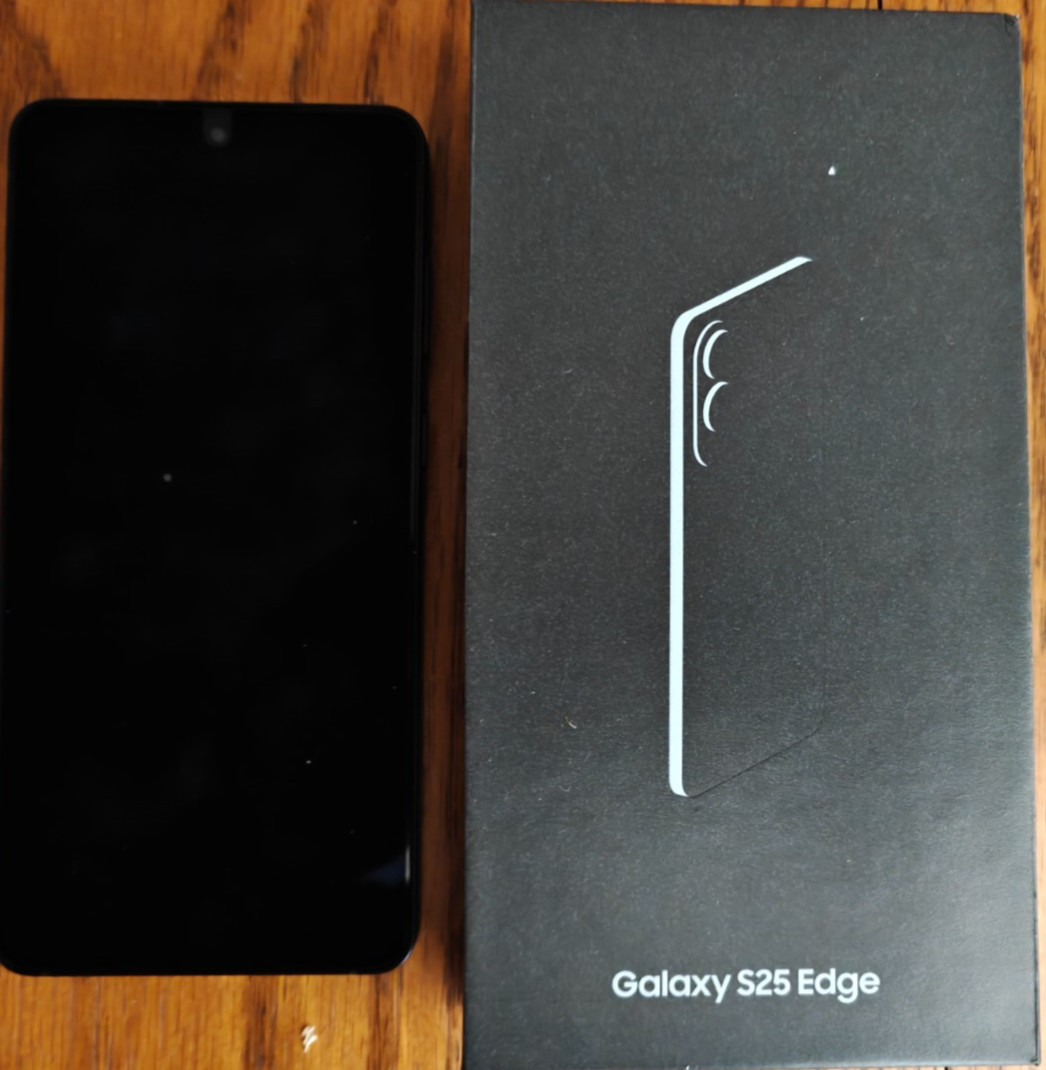 Samsung Galaxy S25 Edge 512GB (Unlocked) Titanium Jet Black