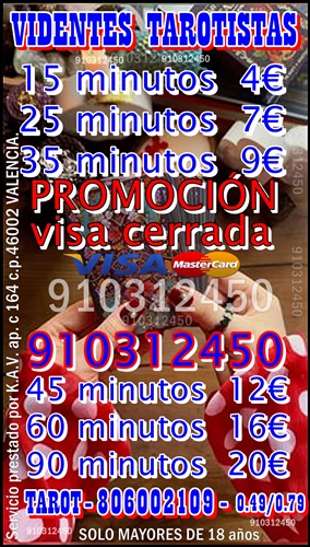 Servicios de Tarot y Videntes tarotistas y videntes especialistas en Amor con  visa cerrada 4 € 15min videntes fiables videncia