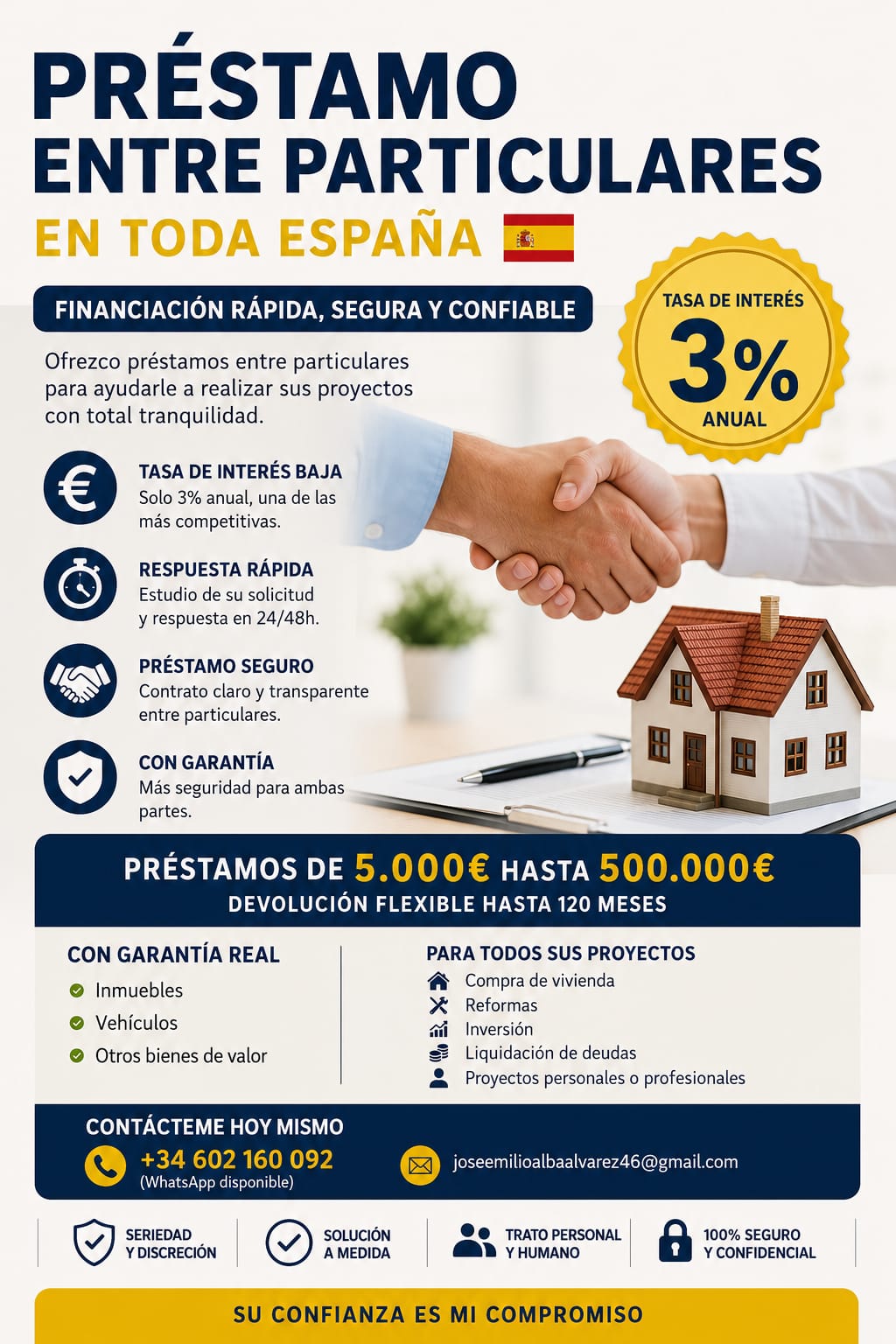 Servicio comercial rentable entre particulares